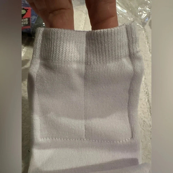 Shot Socks - choose white or gray. 100% cotton with secret compartments - Picture 9 of 10